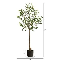 4’ Olive Artificial Tree 9 4’ Olive Artificial Tree -Artificial Flowers Sale artificial 4 olive artificial tree nearly natural 637398