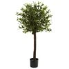 4’ Olive Topiary Silk Tree 1 4’ Olive Topiary Silk Tree -Artificial Flowers Sale artificial 4 olive topiary silk tree nearly natural 285626