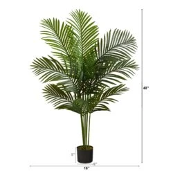 4’ Artificial Paradise Palm Tree -Artificial Flowers Sale artificial 4 paradise palm artificial tree nearly natural 781064