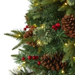 4’ Pine, Pinecone And Berries Artificial Christmas Tree In Decorative Urn 12 4’ Pine, Pinecone And Berries Artificial Christmas Tree In Decorative Urn -Artificial Flowers Sale artificial 4 pine pinecone and berries artificial christmas tree in decorative urn nearly natural 390136