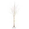 4' Pre-Lit Artificial Birch Tree With 50 Warm White LED Lights -Artificial Flowers Sale artificial 4 pre lit artificial birch tree with 50 warm white led lights nearly natural 162508