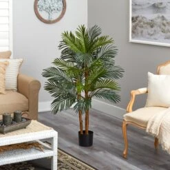 4’ Robellini Palm Artificial Tree -Artificial Flowers Sale artificial 4 robellini palm artificial tree nearly natural 175613