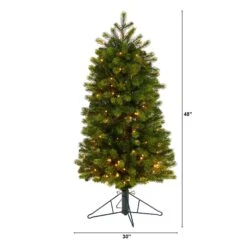 4’ Slim Colorado Mountain Spruce Artificial Christmas Tree With 150 (Multifunction) Micro LED Lights And 360 Branches 11 4’ Slim Colorado Mountain Spruce Artificial Christmas Tree With 150 (Multifunction) Micro LED Lights And 360 Branches -Artificial Flowers Sale artificial 4 slim colorado mountain spruce tree with 150 multifunction micro led lights and 360 branches nearly natural 466480