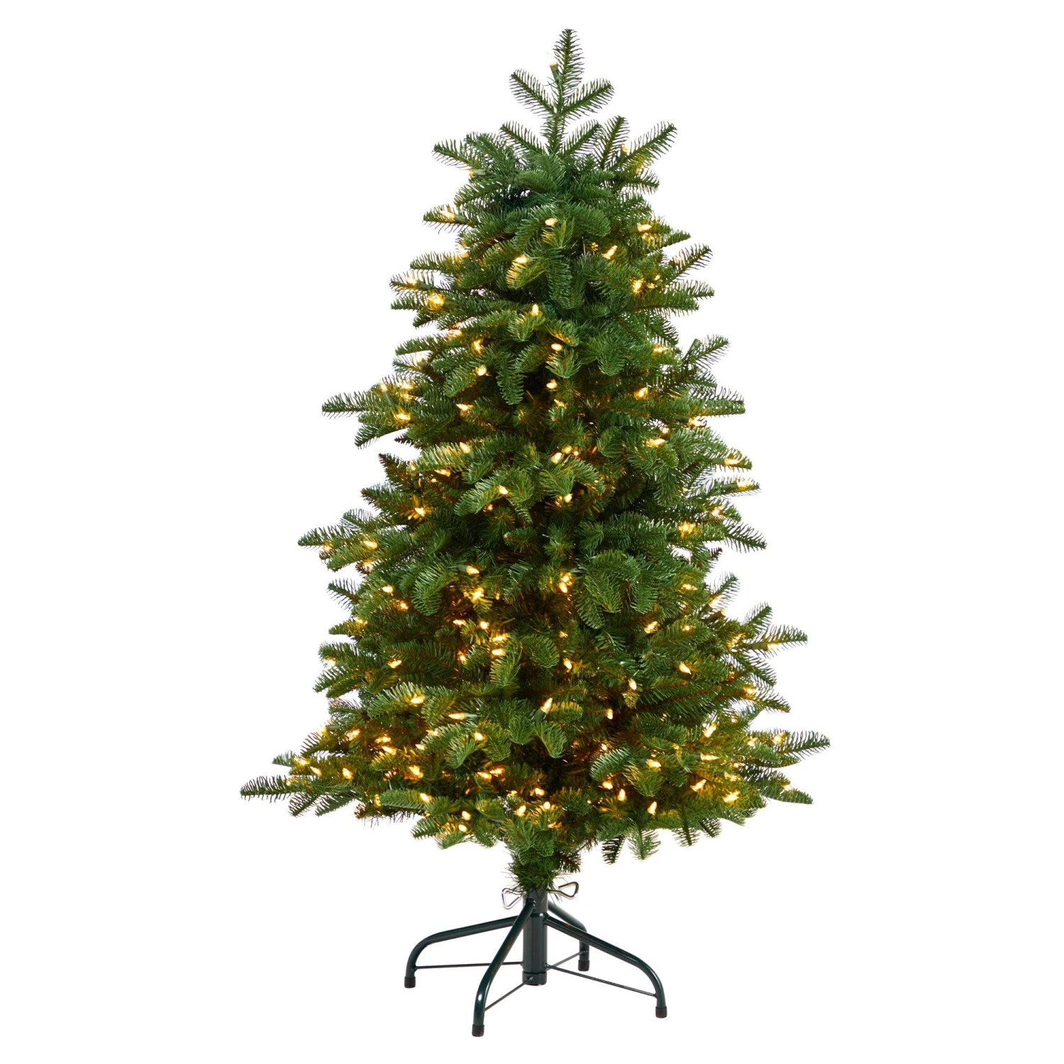 4’ South Carolina Fir Artificial Christmas Tree With 250 Clear Lights And 752 Bendable Branches 3 4’ South Carolina Fir Artificial Christmas Tree With 250 Clear Lights And 752 Bendable Branches