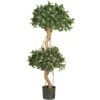 4' Sweet Bay Double Ball Topiary Silk Tree 2 4' Sweet Bay Double Ball Topiary Silk Tree -Artificial Flowers Sale artificial 4 sweet bay double ball topiary silk tree nearly natural 478345
