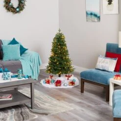 4' Vermont Fir Artificial Christmas Tree With 100 Clear LED Lights 15 4' Vermont Fir Artificial Christmas Tree With 100 Clear LED Lights -Artificial Flowers Sale artificial 4 vermont fir artificial christmas tree with 100 clear led lights nearly natural 675662