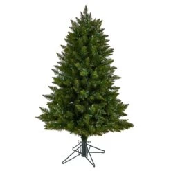 4’ Vermont Spruce Artificial Christmas Tree -Artificial Flowers Sale artificial 4 vermont spruce tree with 200 color changing multifunction and remote control led lights nearly natural 522086