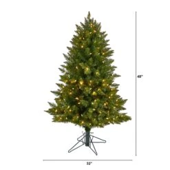 4’ Vermont Spruce Artificial Christmas Tree -Artificial Flowers Sale artificial 4 vermont spruce tree with 200 color changing multifunction and remote control led lights nearly natural 952517