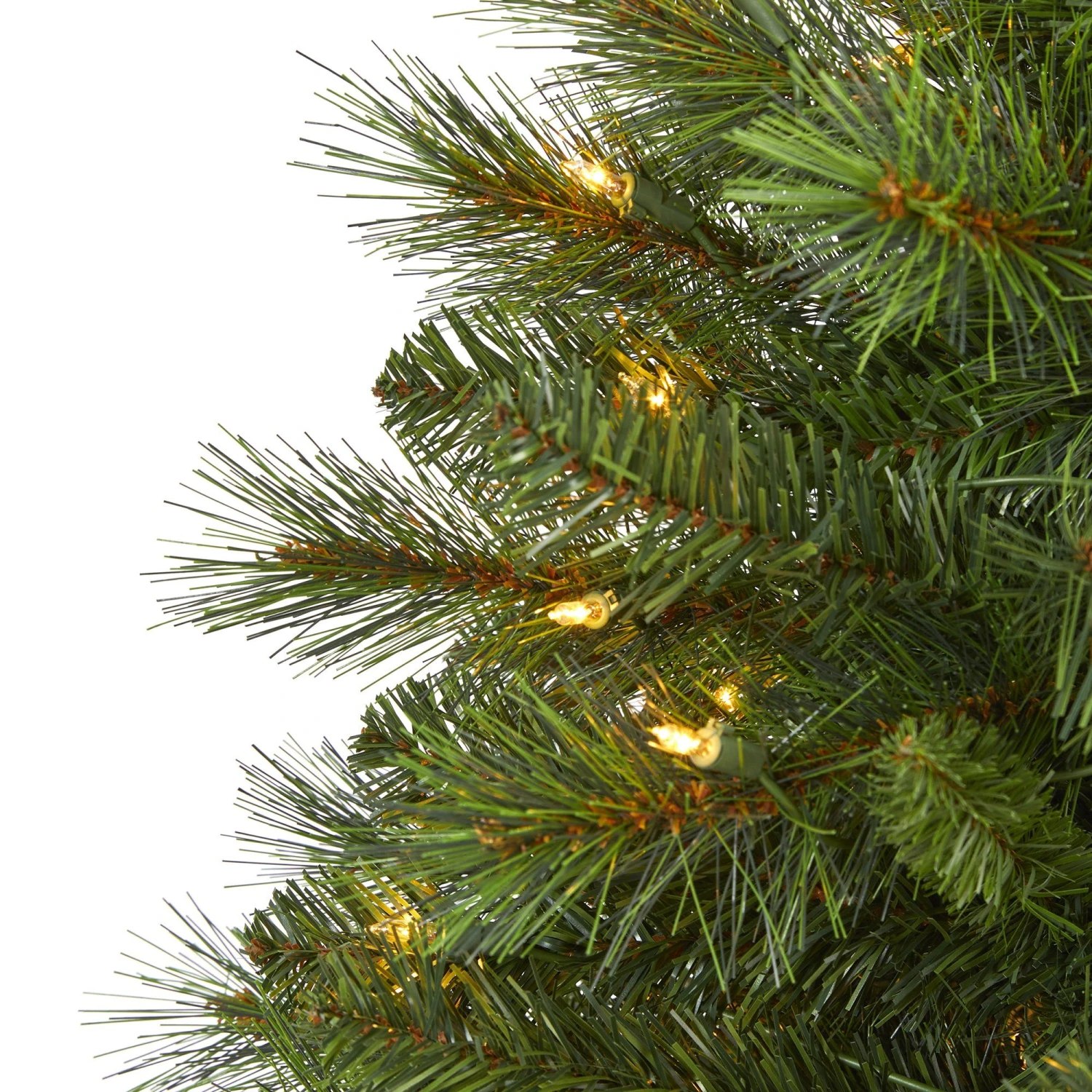 4’ West Virginia Mountain Pine Artificial Christmas Tree With 100 Clear Lights And 322 Bendable Branches 5 4’ West Virginia Mountain Pine Artificial Christmas Tree With 100 Clear Lights And 322 Bendable Branches - Image 3