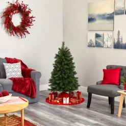 4’ West Virginia Mountain Pine Artificial Christmas Tree With 100 Clear Lights And 322 Bendable Branches 14 4’ West Virginia Mountain Pine Artificial Christmas Tree With 100 Clear Lights And 322 Bendable Branches -Artificial Flowers Sale artificial 4 west virginia mountain pine artificial christmas tree with 100 clear lights and 322 bendable branches nearly natural 728163