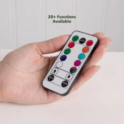 4' White Pre-Lit Fiber Optic Artificial Christmas Tree With 120 Colorful LED And Remote Control Show -Artificial Flowers Sale artificial 4 white pre lit fiber optic artificial christmas tree with 120 colorful led and remote control show nearly natural 665729