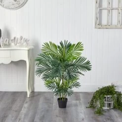 40” Areca Artificial Palm Tree UV Resistant (Indoor/Outdoor) -Artificial Flowers Sale artificial 40 areca artificial palm tree uv resistant indooroutdoor nearly natural 104499