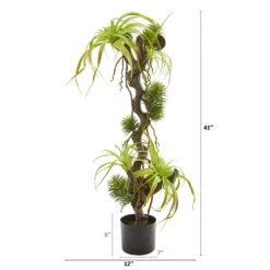 41” Air Plant And Succulent Jungle Artificial Plant -Artificial Flowers Sale artificial 41 air plant and succulent jungle artificial plant nearly natural 151845