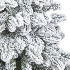 44” Flocked North Carolina Fir Artificial Christmas Tree With 150 Warm White Lights And 545 Bendable Branches In Planter 24 44” Flocked North Carolina Fir Artificial Christmas Tree With 150 Warm White Lights And 545 Bendable Branches In Planter -Artificial Flowers Sale artificial 44 flocked north carolina fir artificial christmas tree with 150 warm white lights and 545 bendable branches in planter nearly natural 481403