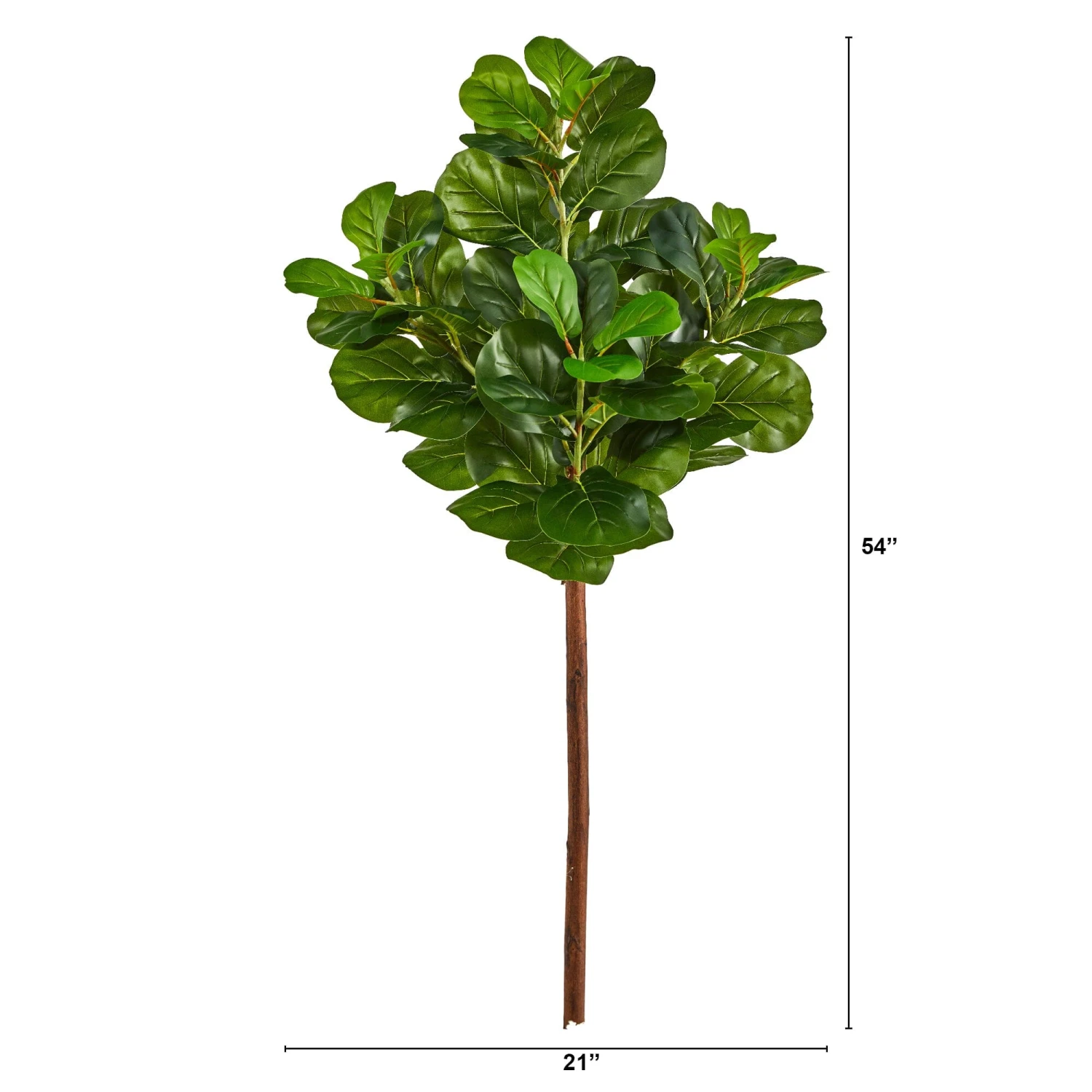 4.5’ Artificial Fiddle Leaf Tree (No Pot) 5 4.5’ Artificial Fiddle Leaf Tree (No Pot) - Image 3