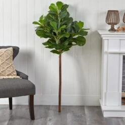 4.5’ Artificial Fiddle Leaf Tree (No Pot) 7 4.5’ Artificial Fiddle Leaf Tree (No Pot) -Artificial Flowers Sale artificial 45 artificial fiddle leaf tree without pot tree nearly natural 775279