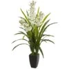 45” Cymbidium Orchid Artificial Plant -Artificial Flowers Sale artificial 45 cymbidium orchid artificial plant nearly natural 766603