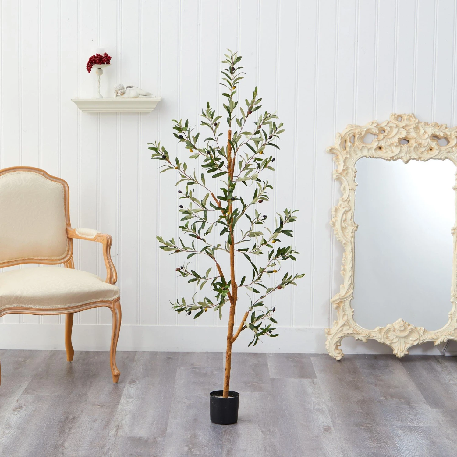 4.5’ Olive Artificial Tree 12 4.5’ Olive Artificial Tree - Image 10