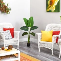 45” Traveler’s Palm Artificial Plant (Real Touch) -Artificial Flowers Sale artificial 45 travelers palm artificial plant real touch nearly natural 582190