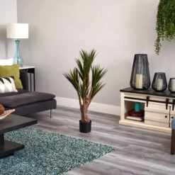 46” Yucca Artificial Tree UV Resistant (Indoor/Outdoor) -Artificial Flowers Sale artificial 46 yucca artificial tree uv resistant indooroutdoor nearly natural 979599