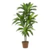 48" Dracaena Silk Plant (Real Touch) -Artificial Flowers Sale artificial 48 dracaena silk plant real touch nearly natural 865231