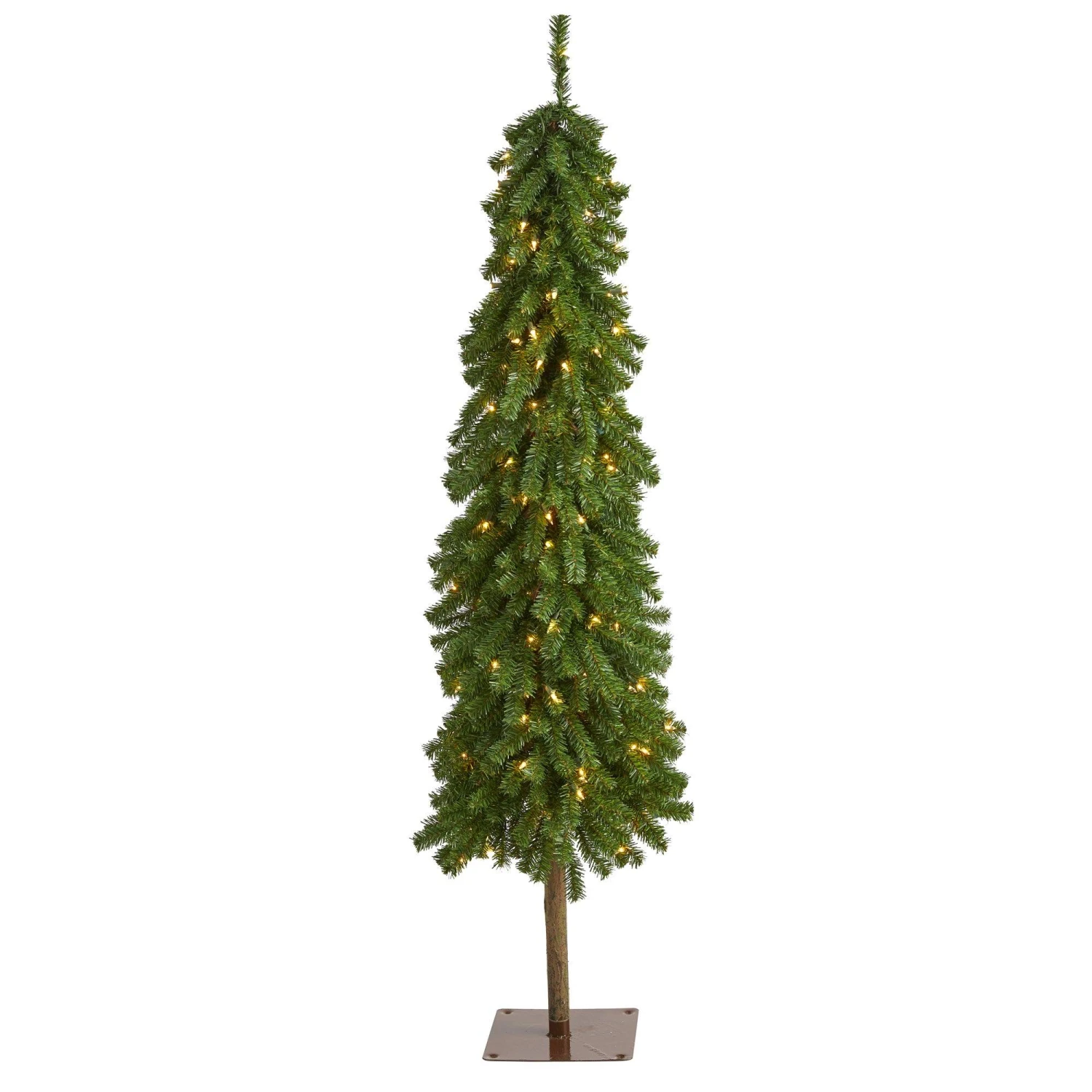 5' Alpine Artificial Christmas Tree With 150 Lights And 405 Bendable Branches 3 5' Alpine Artificial Christmas Tree With 150 Lights And 405 Bendable Branches
