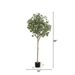 5’ Artificial Eucalyptus Tree -Artificial Flowers Sale artificial 5 artificial eucalyptus tree tree nearly natural 162379