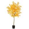 5' Autumn Maple Artificial Fall Tree 2 5' Autumn Maple Artificial Fall Tree -Artificial Flowers Sale artificial 5 autumn maple artificial fall tree nearly natural 123275