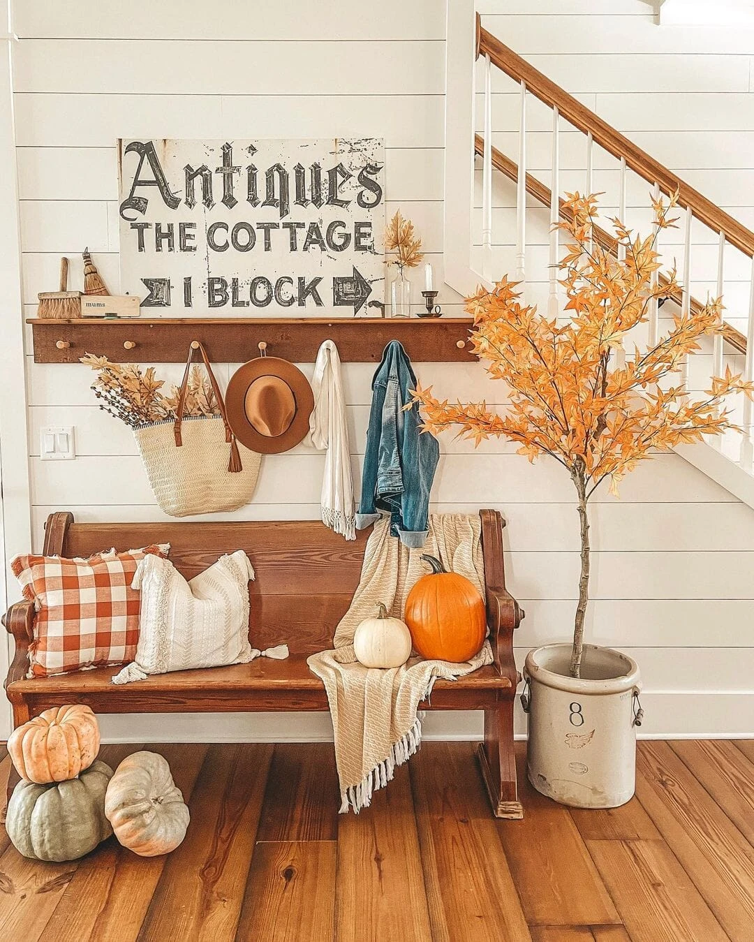 5' Autumn Maple Artificial Tree 4 5' Autumn Maple Artificial Tree - Image 2