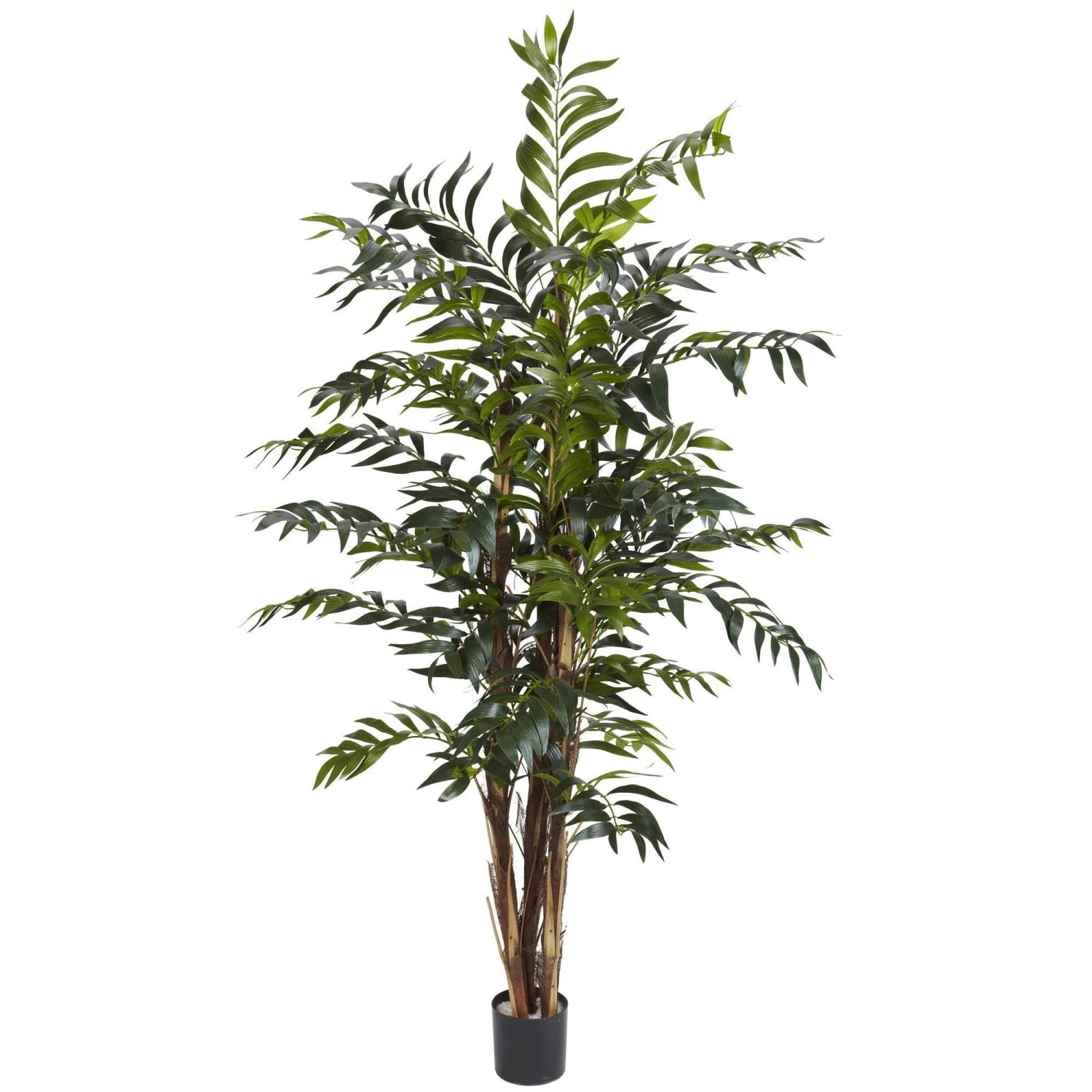 5' Bamboo Palm Artificial Silk Tree 3 5' Bamboo Palm Artificial Silk Tree