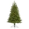 5' Cambridge Fir Artificial Christmas Tree With 300 Clear Warm (Multifunction) LED Lights With Instant Connect Technology And 570 Bendable Branches -Artificial Flowers Sale artificial 5 cambridge fir artificial christmas tree with 300 clear warm multifunction led lights with insta nearly natural 306526