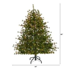 5’ Colorado Mountain Pine Artificial Christmas Tree With 250 Lights, 669 Branches And Pine Cones -Artificial Flowers Sale artificial 5 colorado mountain pine artificial christmas tree with 250 lights 669 branches and pine cones nearly natural 427151