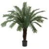 5’ Cycas Tree UV Resistant (In-door/Out-Door) -Artificial Flowers Sale artificial 5 cycas tree uv resistant in doorout door nearly natural 291233