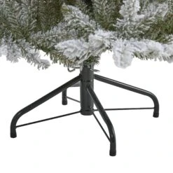 5’ Flocked West Virginia Spruce Artificial Christmas Tree With 200 Clear Lights And 604 Bendable Branches 12 5’ Flocked West Virginia Spruce Artificial Christmas Tree With 200 Clear Lights And 604 Bendable Branches -Artificial Flowers Sale artificial 5 flocked west virginia spruce artificial christmas tree with 200 clear lights and 604 bendable bra nearly natural 311544