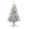 5' Flocked White River Mountain Pine Artificial Christmas Tree With Pinecones And 150 Clear LED Lights 1 5' Flocked White River Mountain Pine Artificial Christmas Tree With Pinecones And 150 Clear LED Lights -Artificial Flowers Sale artificial 5 flocked white river mountain pine artificial christmas tree with pinecones and 150 clear led ligh nearly natural 373018