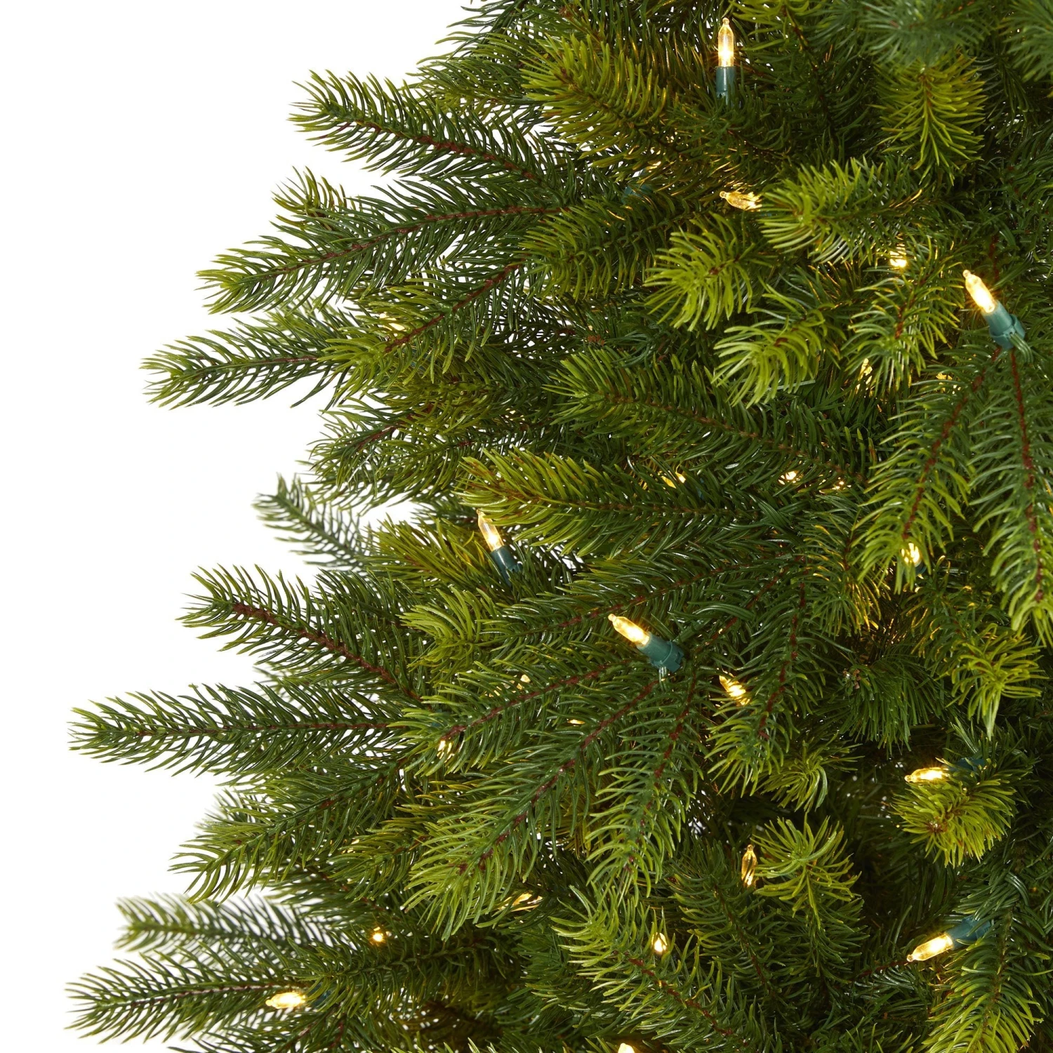 5' Manchester Fir Artificial Christmas Tree In Decorative Planter With 250 Clear Warm (Multifunction) LED Lights And 366 Bendable Branches 5 5' Manchester Fir Artificial Christmas Tree In Decorative Planter With 250 Clear Warm (Multifunction) LED Lights And 366 Bendable Branches - Image 3