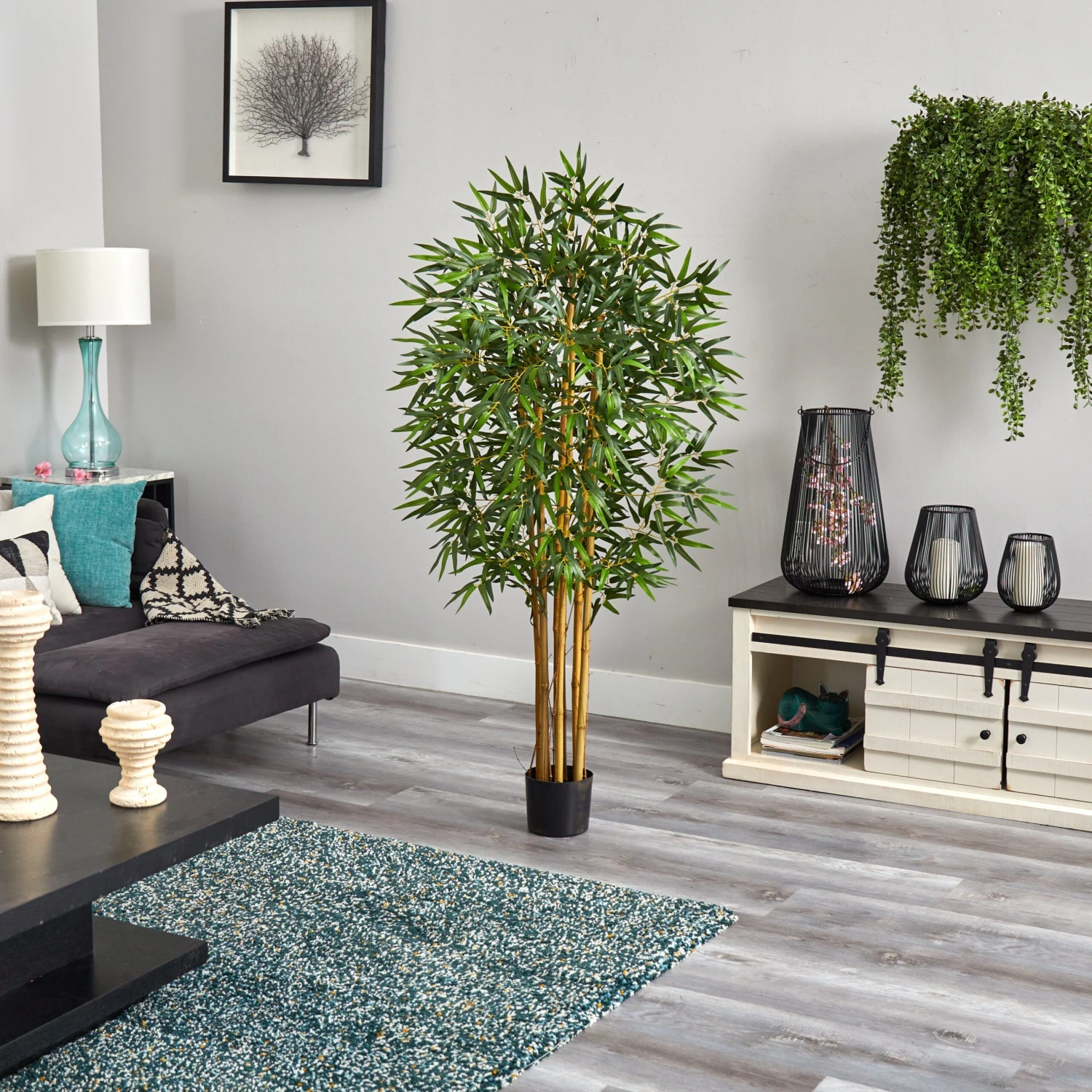 5' Multi Bambusa Bamboo Silk Tree 4 5' Multi Bambusa Bamboo Silk Tree - Image 2