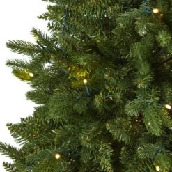 5' New Hampshire Fir Artificial Christmas Tree With 150 LED Lights 13 5' New Hampshire Fir Artificial Christmas Tree With 150 LED Lights -Artificial Flowers Sale artificial 5 new hampshire fir artificial christmas tree with 150 led lights nearly natural 609592