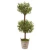 5’ Olive Tree In Farmhouse Planter 1 5’ Olive Tree In Farmhouse Planter -Artificial Flowers Sale artificial 5 olive tree in farmhouse planter nearly natural 859519