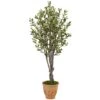 5’ Olive Tree In Terracotta Planter -Artificial Flowers Sale artificial 5 olive tree in terracotta planter nearly natural 588180