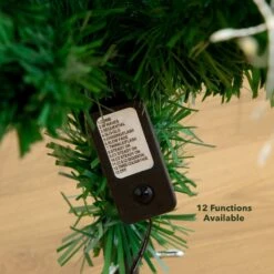 5' Pre-Lit Fiber Optic Artificial Christmas Tree With 146 Warm White LED Lights -Artificial Flowers Sale artificial 5 pre lit fiber optic artificial christmas tree with 146 warm white led lights nearly natural 768846