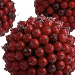 5” Red Berry Ball (Set Of 6) 10 5” Red Berry Ball (Set Of 6) -Artificial Flowers Sale artificial 5 red berry ball set of 6 nearly natural 736945