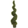 5' Rosemary Spiral Silk Tree (In-door/Out-door) -Artificial Flowers Sale artificial 5 rosemary spiral silk tree in doorout door nearly natural 494672