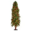 5’ Victoria Fir Artificial Christmas Tree 1 5’ Victoria Fir Artificial Christmas Tree -Artificial Flowers Sale artificial 5 victoria fir tree with 200 multi color multifunction led lights berries and 278 branches nearly natural 729204
