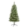 5’ Wisconsin Slim Snow Tip Pine Artificial Christmas Tree With 298 Bendable Branches 2 5’ Wisconsin Slim Snow Tip Pine Artificial Christmas Tree With 298 Bendable Branches -Artificial Flowers Sale artificial 5 wisconsin slim snow tip pine artificial christmas tree with 298 bendable branches christmas tree nearly natural 960853