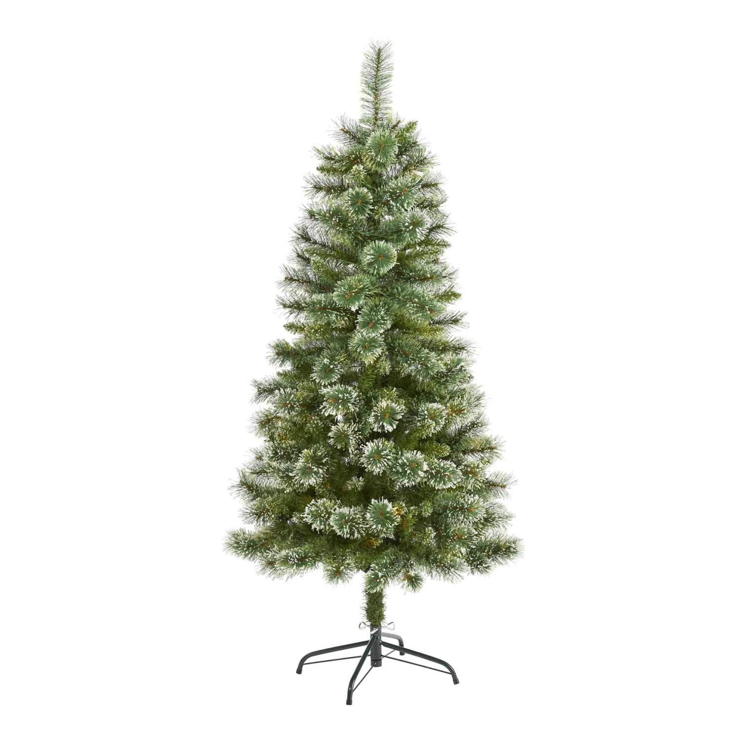 5’ Wisconsin Slim Snow Tip Pine Artificial Christmas Tree With 298 Bendable Branches 3 5’ Wisconsin Slim Snow Tip Pine Artificial Christmas Tree With 298 Bendable Branches