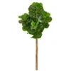 5.5’ Artificial Fiddle Leaf Tree (No Pot) -Artificial Flowers Sale artificial 55 artificial fiddle leaf tree without pot tree nearly natural 305934
