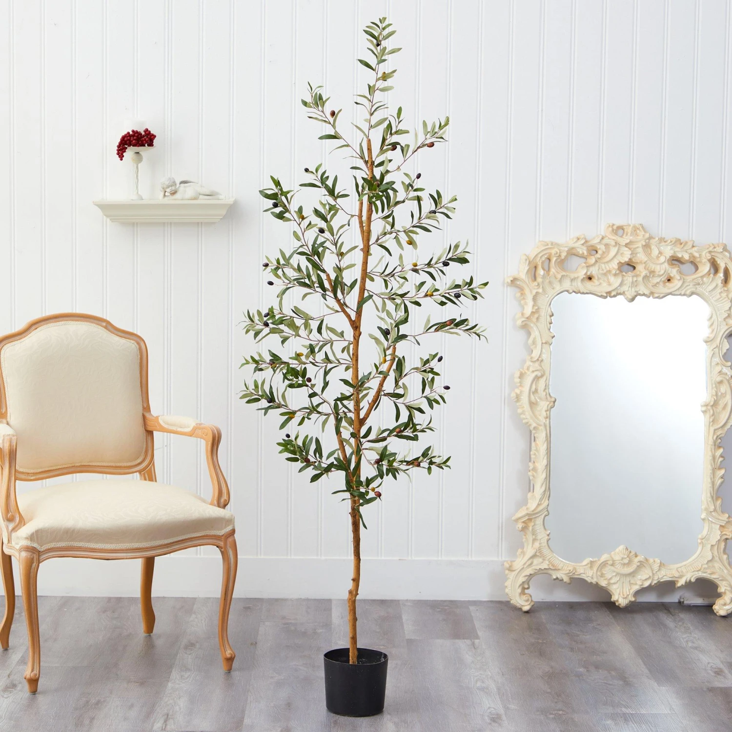 5.5’ Olive Artificial Tree 8 5.5’ Olive Artificial Tree - Image 6