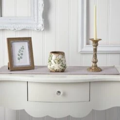 5.5” Tuscan Ceramic Green Scroll Planter 7 5.5” Tuscan Ceramic Green Scroll Planter -Artificial Flowers Sale artificial 55 tuscan ceramic green scroll planter nearly natural 381307