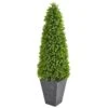 57” Eucalyptus Topiary Artificial Tree In Slate Planter (Indoor/Outdoor) -Artificial Flowers Sale artificial 57 eucalyptus topiary artificial tree in slate planter indooroutdoor nearly natural 197440